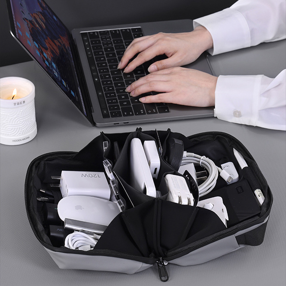 Tech Accessories Travel Organizer Pouch - 1 pçs bolsa de tecnologia de