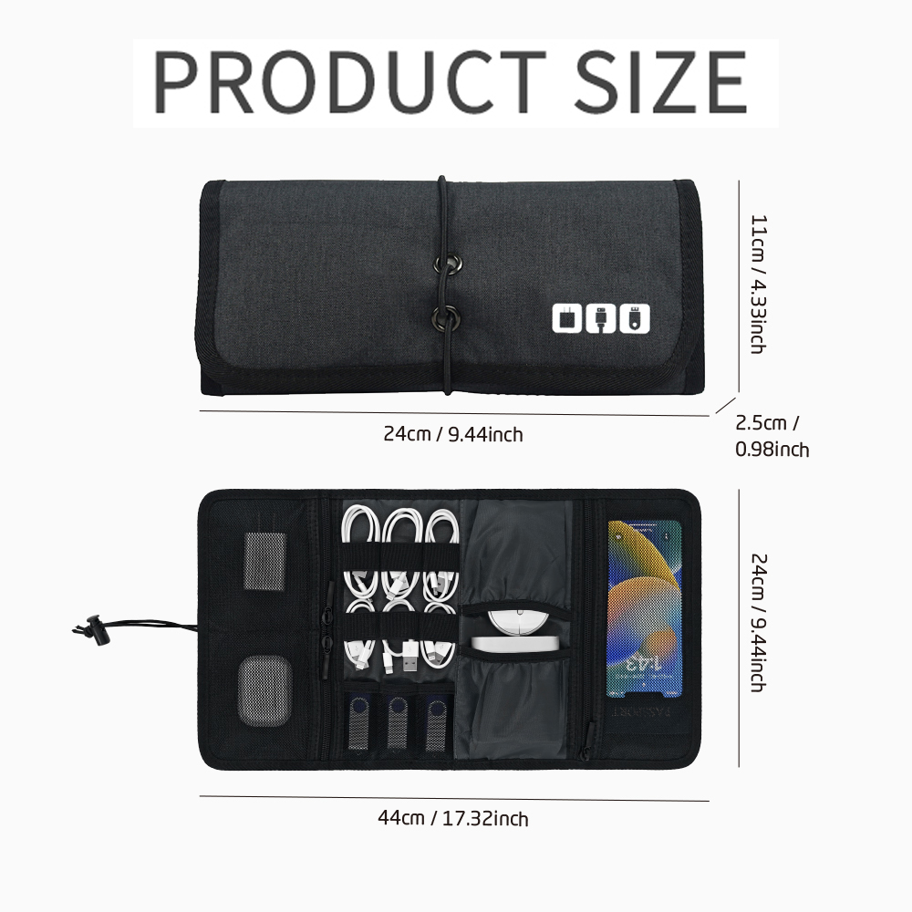 Bolsa Organizadora de Tecnolog - Tech Accessories Case avaliação e preço