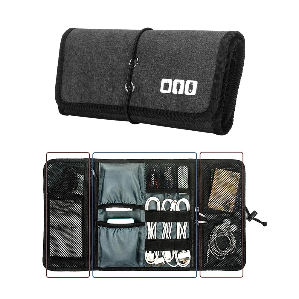 Bolsa de cabo organizadora ele - Tech Accessories Travel Organizer Pouch avaliação e preço